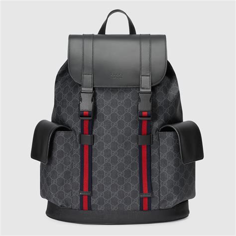 supreme gucci backpack men|gucci supreme canvas backpack.